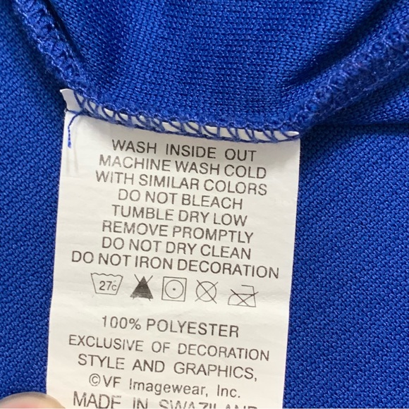 Kansas City Royals Blue Majestic Pull On Fan Jersey Size 2XL - Picture 7 of 10